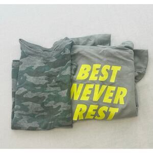 Boys Bundle Cat & Jack Camo T-Shirt Short Sleeves Small 6/7